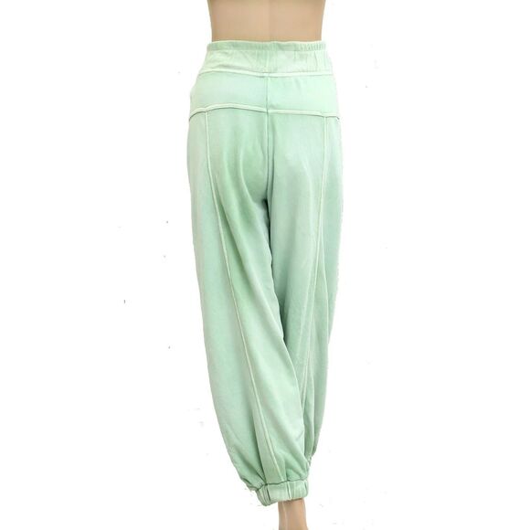 Daily Practice by Anthropologie Slouchy Jogger Pants Pull-on Ribbed L NEW 280531 - Picture 12 of 13